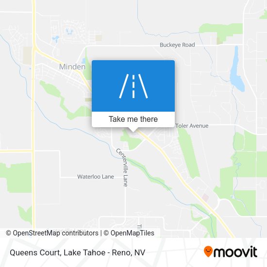 Queens Court map