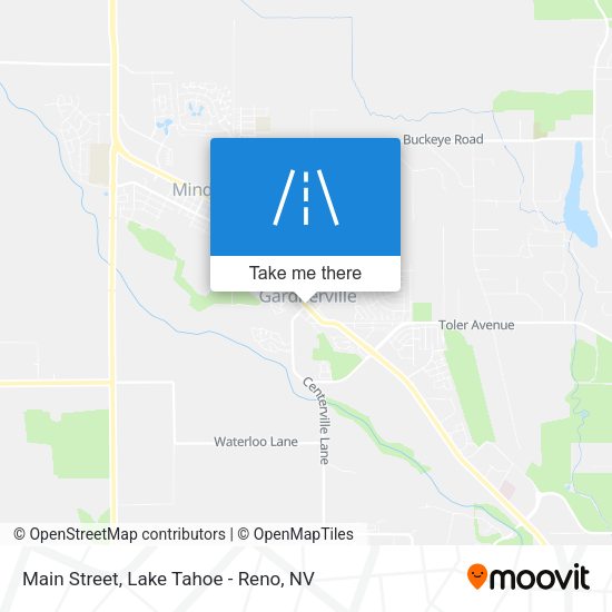 Main Street map
