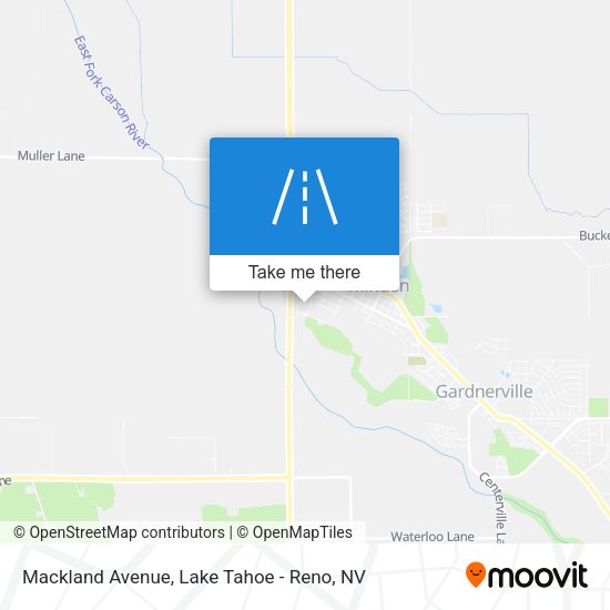 Mapa de Mackland Avenue