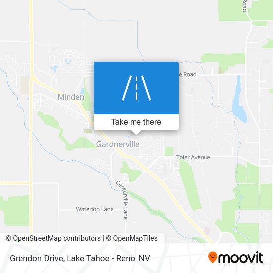 Grendon Drive map