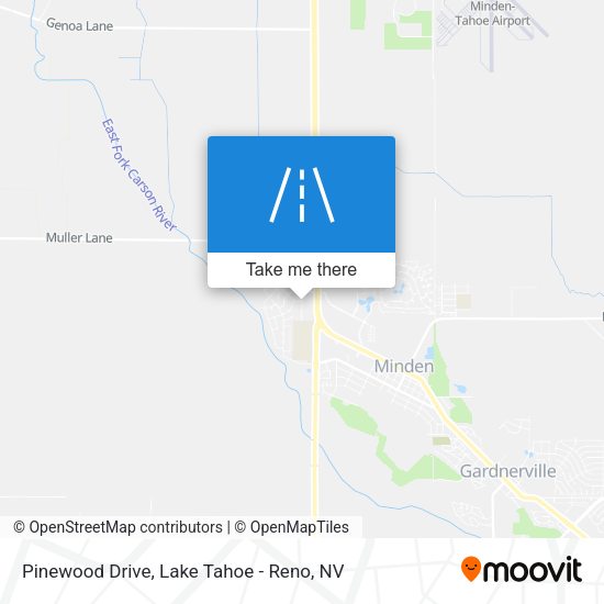 Pinewood Drive map