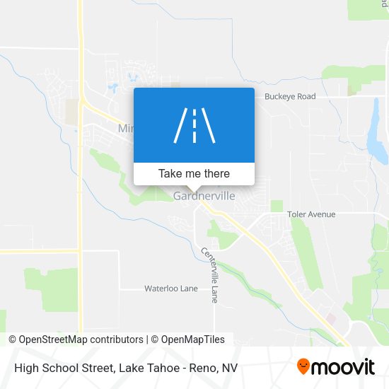 Mapa de High School Street