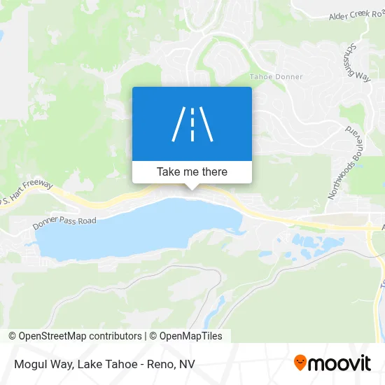 Mogul Way map