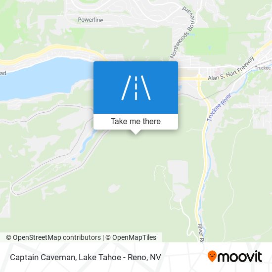 Captain Caveman map