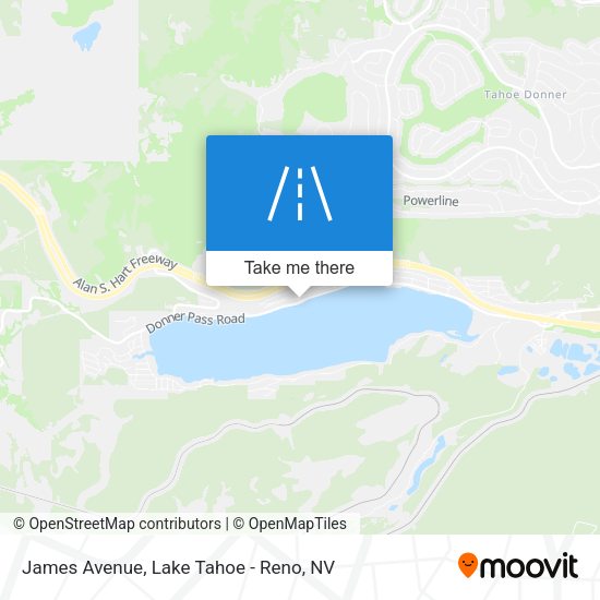 Mapa de James Avenue