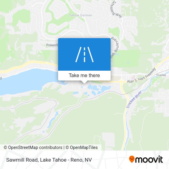 Sawmill Road map
