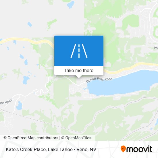 Kate's Creek Place map