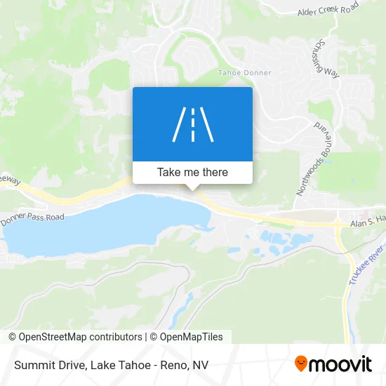 Summit Drive map