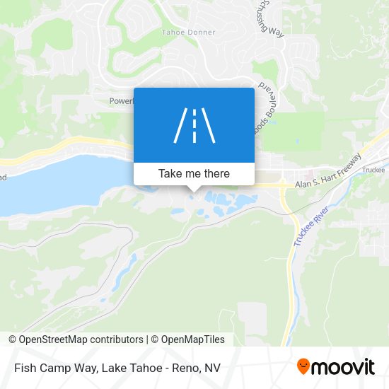 Mapa de Fish Camp Way