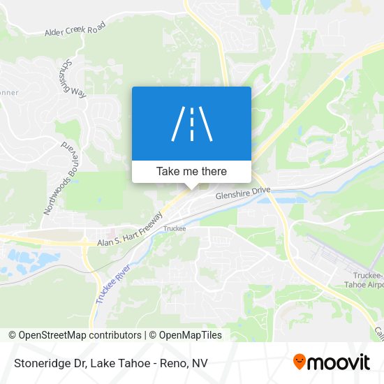 Stoneridge Dr map