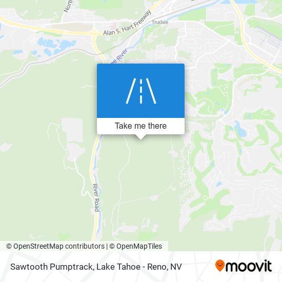 Mapa de Sawtooth Pumptrack
