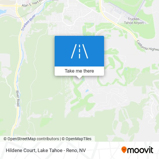 Hildene Court map