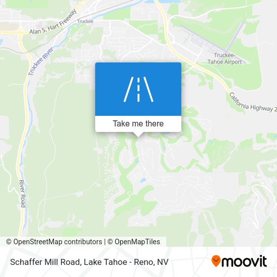 Mapa de Schaffer Mill Road