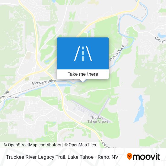 Truckee River Legacy Trail map
