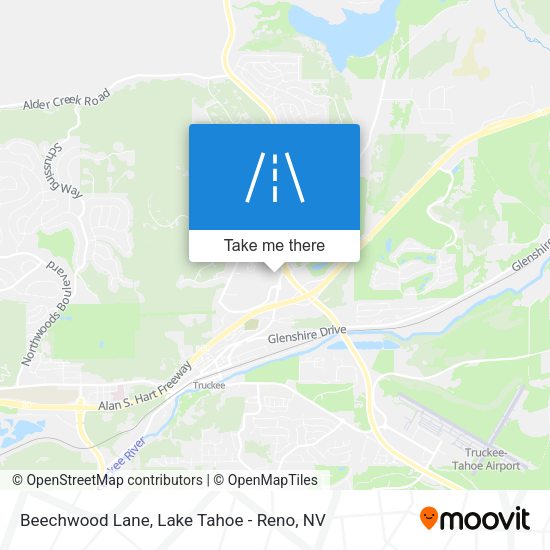 Beechwood Lane map