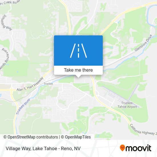 Village Way map