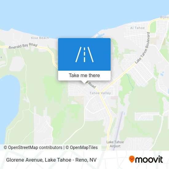 Glorene Avenue map