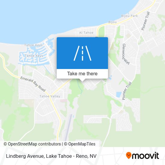 Lindberg Avenue map