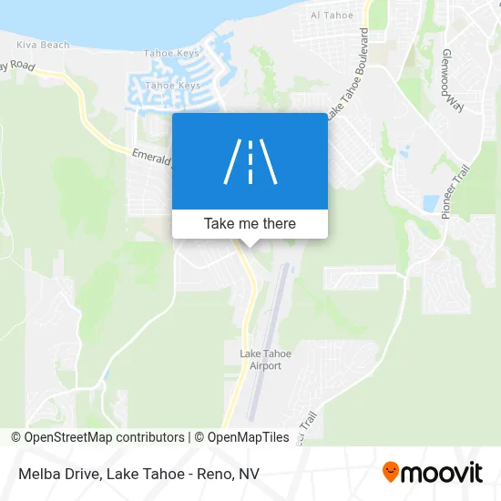 Melba Drive map
