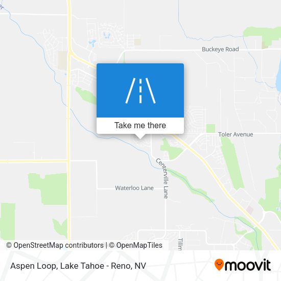 Mapa de Aspen Loop