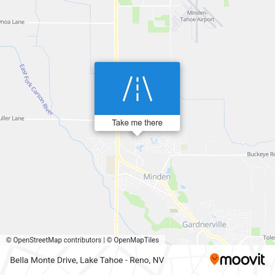 Bella Monte Drive map