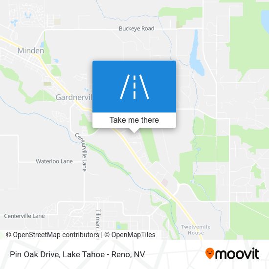 Mapa de Pin Oak Drive