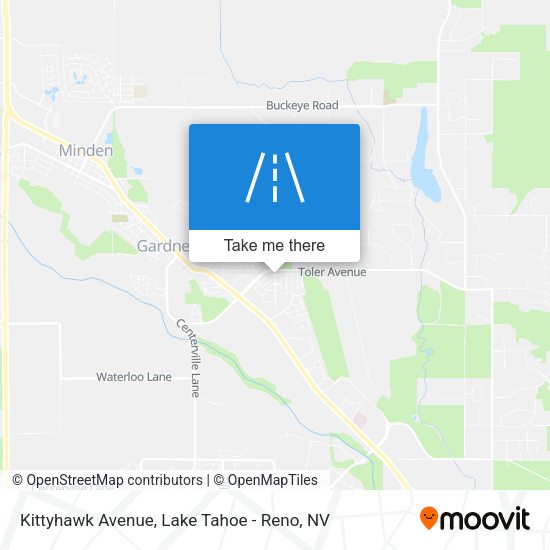 Mapa de Kittyhawk Avenue