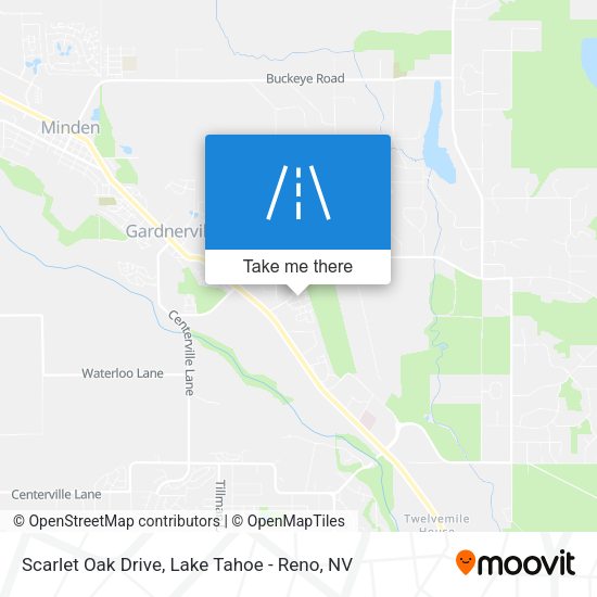 Scarlet Oak Drive map