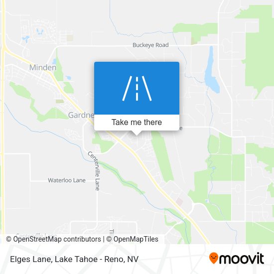 Elges Lane map