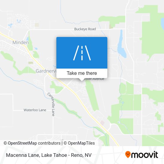 Mapa de Macenna Lane