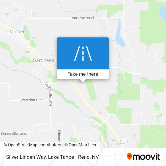 Mapa de Silver Linden Way
