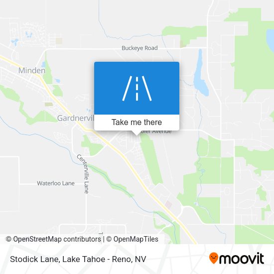 Stodick Lane map