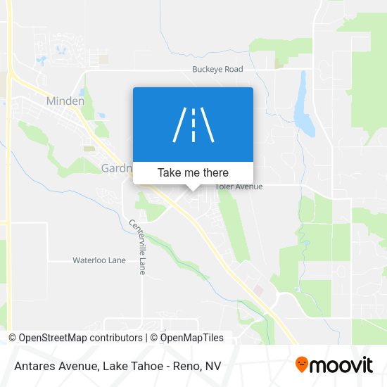 Antares Avenue map