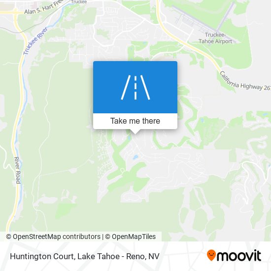 Mapa de Huntington Court