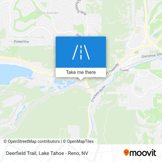 Deerfield Trail map