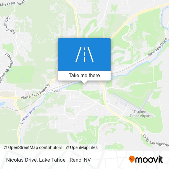 Nicolas Drive map