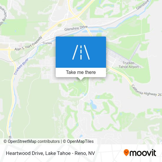 Heartwood Drive map