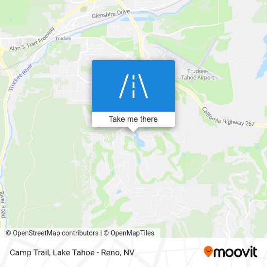 Camp Trail map