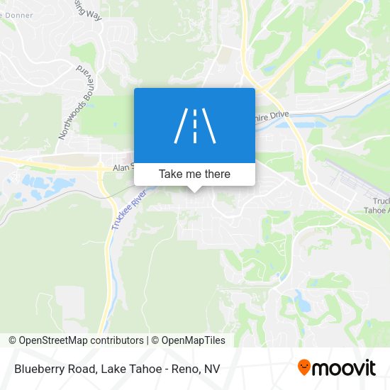 Blueberry Road map