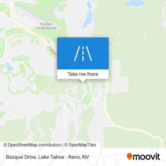 Basque Drive map