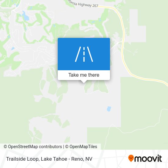 Trailside Loop map