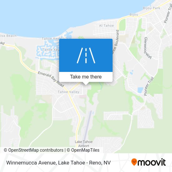 Winnemucca Avenue map