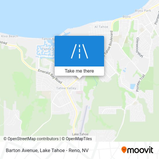 Mapa de Barton Avenue