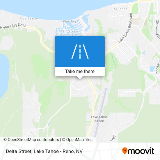 Delta Street map