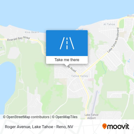 Roger Avenue map