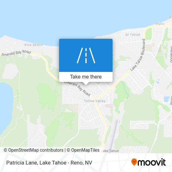 Patricia Lane map