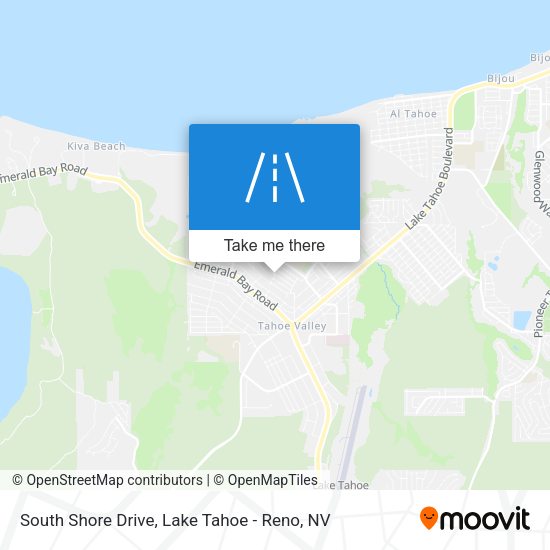 Mapa de South Shore Drive