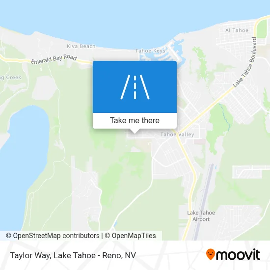 Taylor Way map