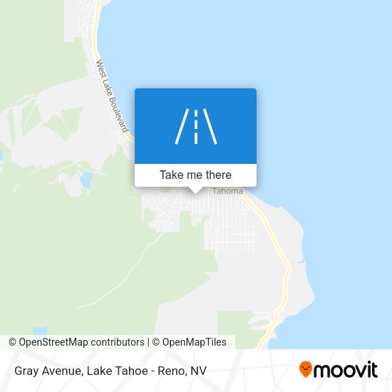 Mapa de Gray Avenue