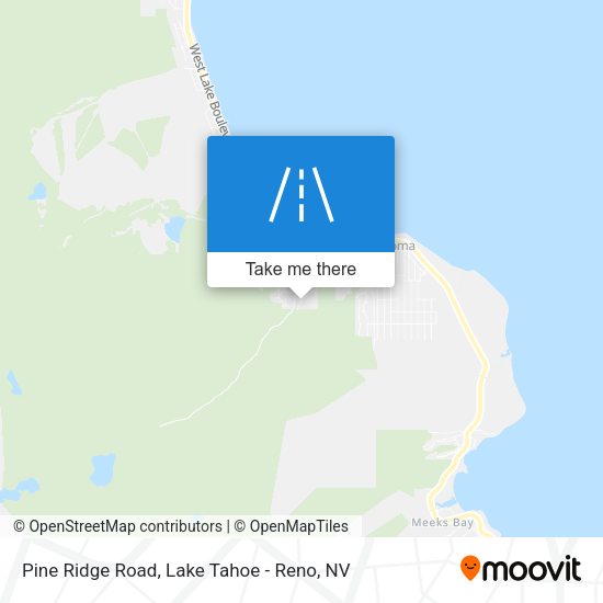 Mapa de Pine Ridge Road